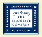 Etiquette, company logo